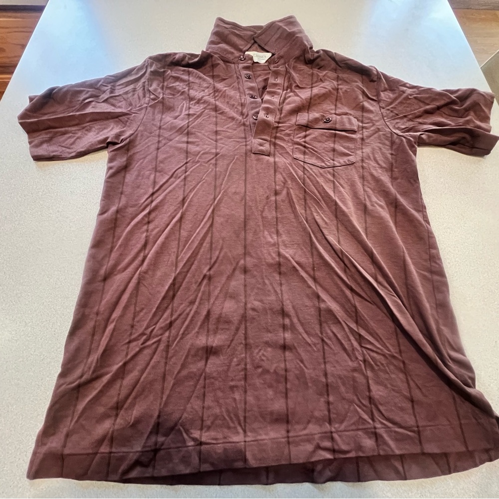 Men's Brown Polo Shirt